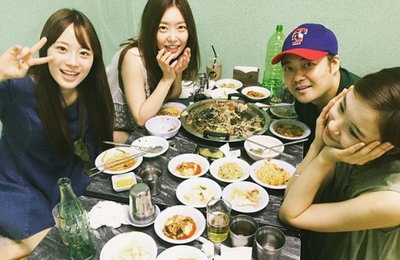 전현무 일상 공개...허영지·장예원·레이디제인 "부대찌개 회동"