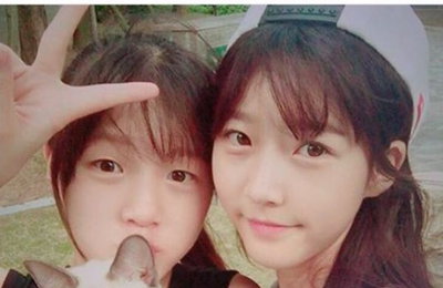 배우 김새론,동생 김아론 우월한 자매 인증…