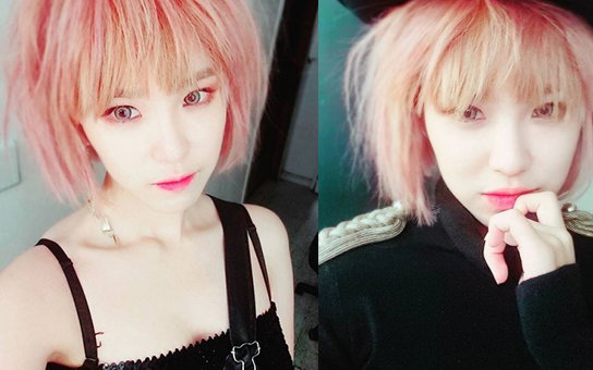전효성, 화보 촬영 중 찍은 셀카 ‘몽환적 눈빛, 화사한 미모'