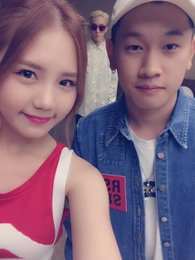 송하예, 자이언티·크러쉬와 찰칵 "빛이 나시던 선배님들과 함께"