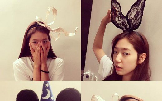 박신혜, 깜찍한 일상 셀카 "리본 귀요미"