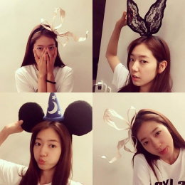 박신혜, 깜찍한 일상 셀카 "리본 귀요미"