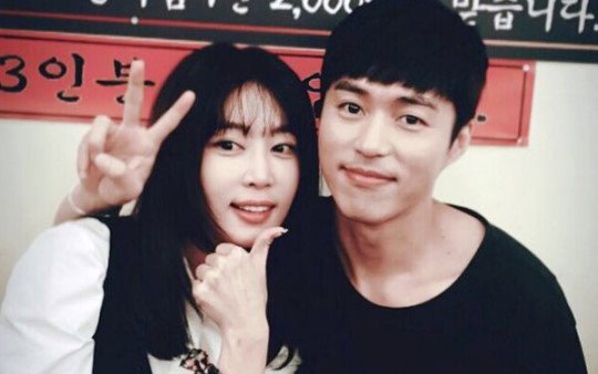 강예원·오민석, 달달한 투샷…"쫑파티때 와준 남편, 고마워"