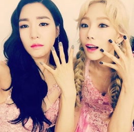 티파니·태연, 반전 비주얼…"도도파니 vs 상큼리더"