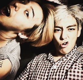 지디 & 탑, 반전의 투샷…"카리스마도 쩔어~"