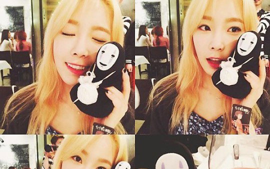 ‘소시’ 태연, 취향저격 귀요미…"윤아야~고마워"