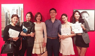 "공효진, 손예진, 오윤아"…엄지원 남편, 든든한 절친들 총출동