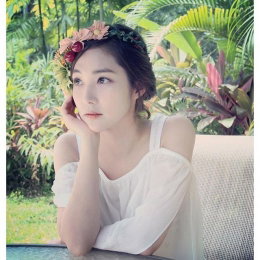 박민영, 싱가포르에서 빛낸 미모 '여신 포스'