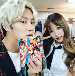 김희철·하니, 덤덤한 응원…"훈훈 희남매"