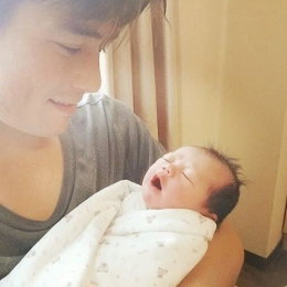 리키 김♥류승주, 셋째 득녀…"태라와 함께"