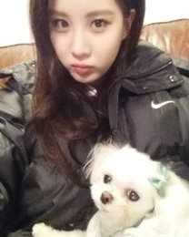 소녀시대 서현, 반려견 사진 연이어 공개…사연 있었네
