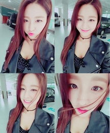 가죽재킷 입은 AOA 설현 '오랜만이에요" 근황 전해...