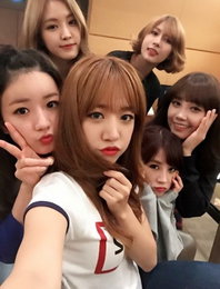 에이핑크, 완전체 인증샷…"열도 흔든 청순돌"