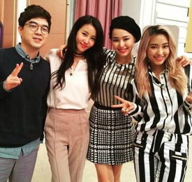 이하늬, 겟잇뷰티 마지막 촬영 소감 공개...보라-김정민과 인증샷