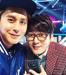 김상혁, 신승훈과 영광샷…"가왕을 만났어"