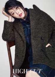 '우아한 그녀' 설리, 가을 여인의 성숙미 뽐내...
