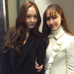제시카·크리스탈, 꽃 미모 정자매…'2인 2색 매력"