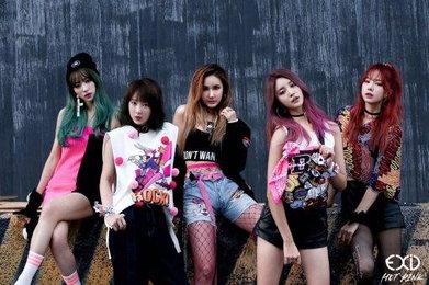 '핫핑크' EXID, 걸크러쉬함과 섹시함의 대표, 티저 사진 최초 공개
