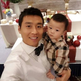 이동국·대박, 붕어빵 부자…"첫 돌 을 끝나고 난 뒤~"