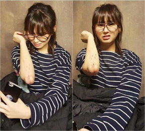 류혜영 '응답' 비하인드컷 공개 "우쭈쭈, 보라 아팠어요"
