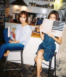 유리·비비안, 자매의 동반화보…"우월한 유전자"