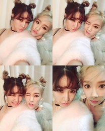 태연·티파니, 쌍둥이 자매…'취향저격 귀요미"