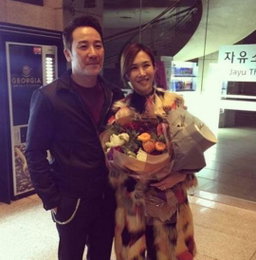 엄태웅♥윤혜진, 다정한 잉꼬부부의 정석