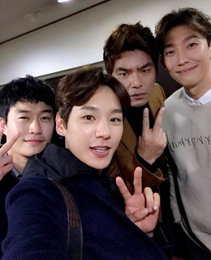 곽시양, '오나귀' F4 인증샷 '꽃돌이들 떴다'