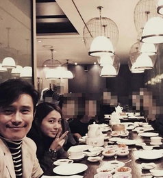 이병헌♥이민정 부부, '행복한 일상' 포착