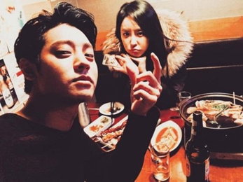 정준영, '우결' 전 부인 정유미와 술자리 인증샷