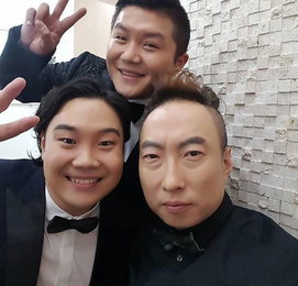 박명수, 찰떡 브로맨스…"막내 재환, 둘째 세호"