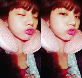 혜리, 귀요미 붕어입술…"애교는 여전해"