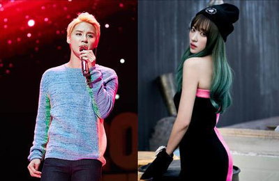 JYJ 김준수·EXID 하니, 열애…대형 아이돌 커플 탄생