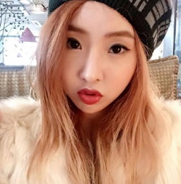 2NE1 공민지, '왕눈이+키스입술'...'성숙 매력' 발산