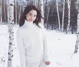 '소시' 윤아, 순백의 여신…"눈꽃이 피었다"