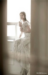 새신부의 청순·우아한 매력…정가은, 환상적 웨딩화보 공개