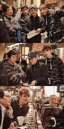 '동네의 영웅' 이수혁, 촬영장 공개 '꽃미소' 발산