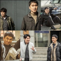 '시그널' 장현성, 비하인드 컷 공개...현실은 장난꾸러기