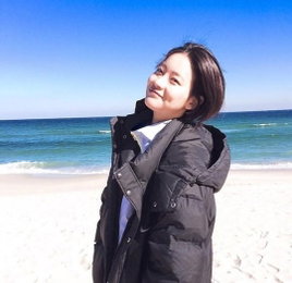 오연서, 해변의 여신…"햇살보다 보조개"