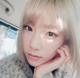 '소시' 태연, 금발의 인형…"여전히, 소녀감성"