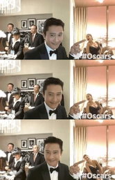 이병헌 외국어영화상 시상…소피아 베르가라와 '훈훈' 투샷