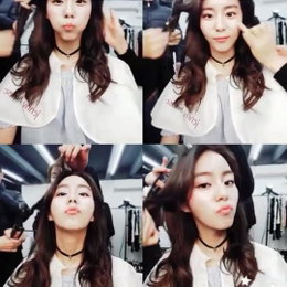 유이, 화보 촬영 현장 공개…"기다려주세요♥"