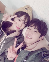 '우결' 김소연♥곽시양, 봄맞이 커플룩 자랑 '알콩달콩'