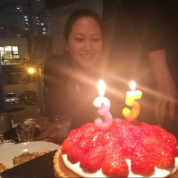 신애, 생일 맞아 근황 공개 "고맙지말입니다"