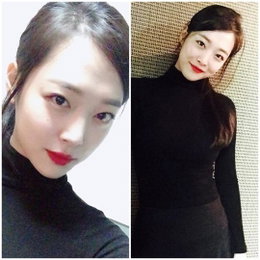 설리, 올블랙 카리스마…"설블리의 시크"