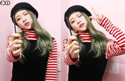 하니, 상큼한 윙크 발사…"배려 넘치는 상큼 하니"