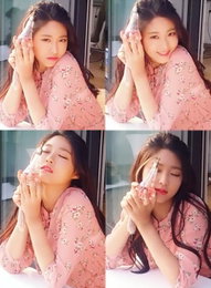 설현, 봄 향기 물씬…"설현의 유혹♥"