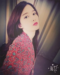 남보라, 유혹의 레드립…"오늘은 섹시하게"