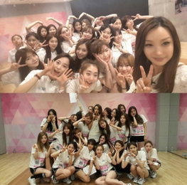 '프로듀스 101' 배윤정, 마지막 연습 현장 공개 "다들 고생 많았다"