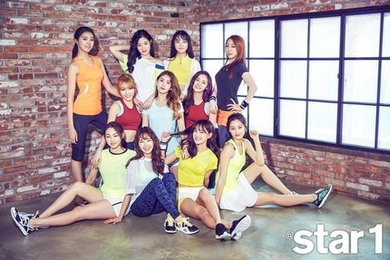 아이오아이, 스포티한 첫 화보.."소녀 벗고 여성미" 발산